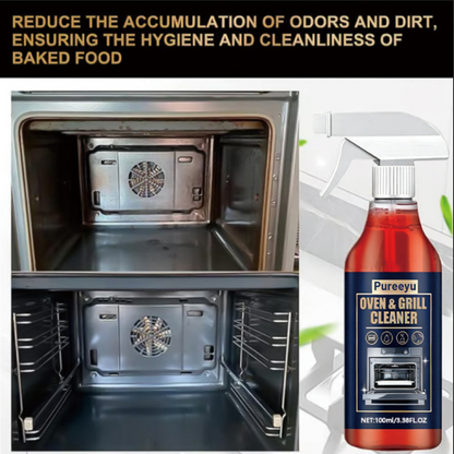 🔥🔥Pureeyu Oven & Grill Cleaner: Cuts Through Grease & Burnt-On Food Fast