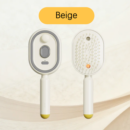 Scalp Massager Comb 💆‍♀️ – Self-Cleaning 🧼, Tangle-Free ✂ & Frizz-Control Hair Brush with Soothing Mist Spray 💨✨ | Perfect for Dry, Brittle Hair 💧🌟