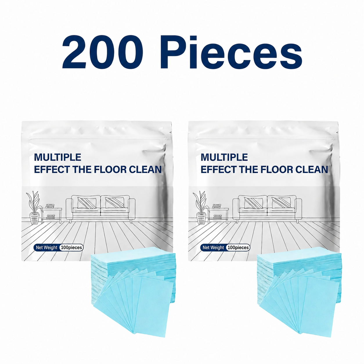 🔥Multi-Surface Floor Cleaning Tablets – Concentrated Cleaner for Hardwood, Tile, Laminate & More