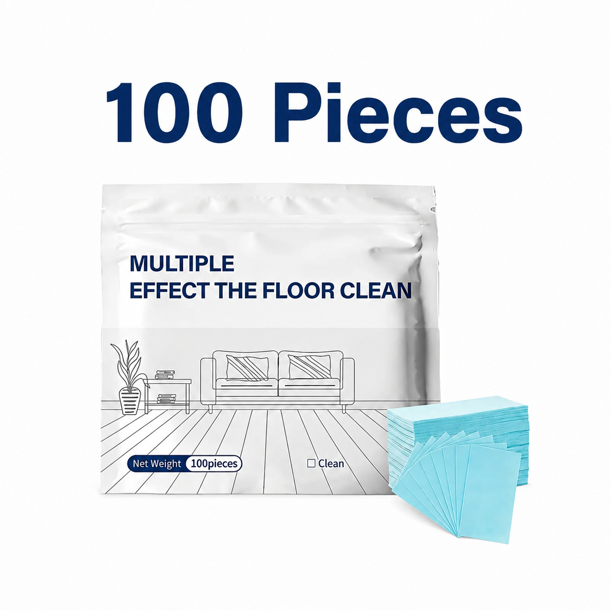 🔥Multi-Surface Floor Cleaning Tablets – Concentrated Cleaner for Hardwood, Tile, Laminate & More
