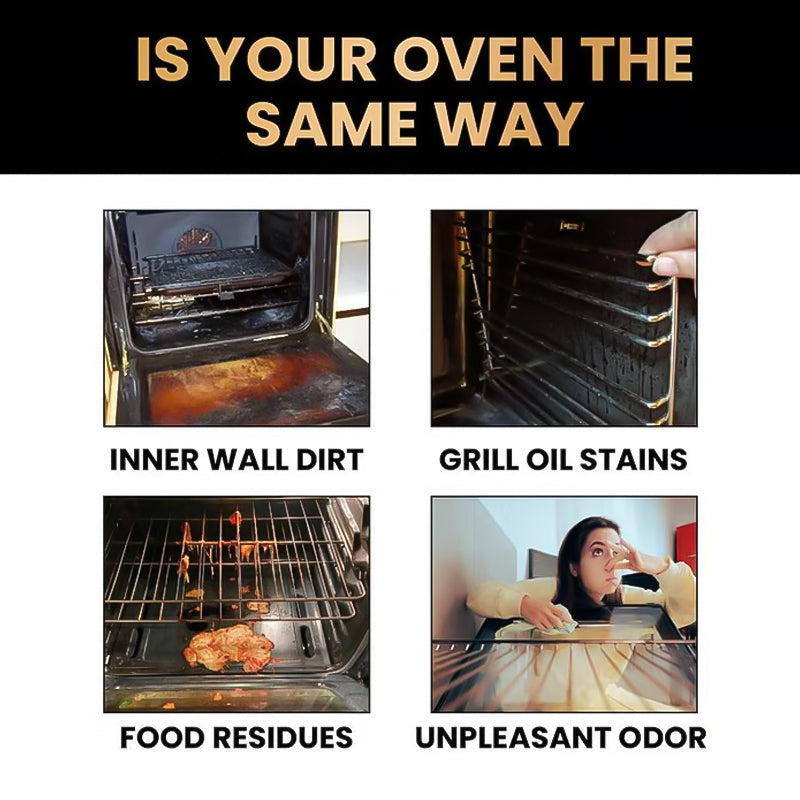🔥🔥Pureeyu Oven & Grill Cleaner: Cuts Through Grease & Burnt-On Food Fast