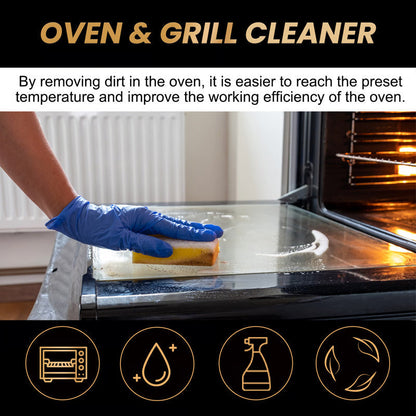 🔥🔥Pureeyu Oven & Grill Cleaner: Cuts Through Grease & Burnt-On Food Fast